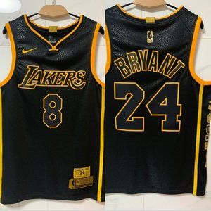 Nba Shirts Mens Lakers 24 Kobe Black Mamba Jersey 824 Poshmark